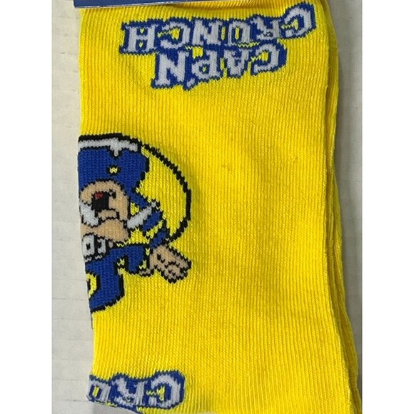 Capn Crunch Cereal Socks Crazy Fun Novelty Gift Silly Funny Graphic Wacky Mens - Picture 5 of 5